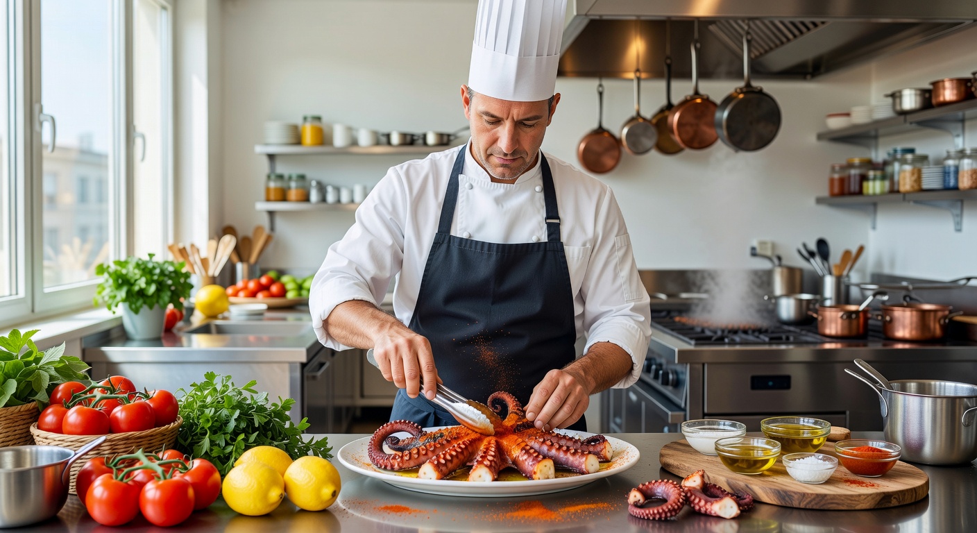 Pulpo del chef