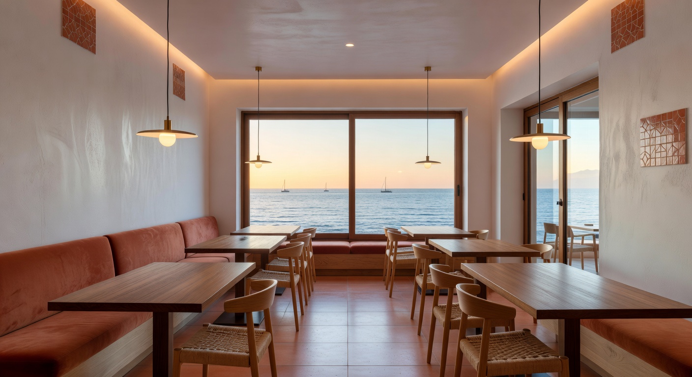Interior del restaurante